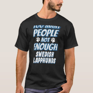Camiseta Perro de raza lapfinda sueco dueño de perro perro 