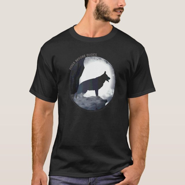Camiseta Perro de raza pastor alemán Gsd  3 (Anverso)