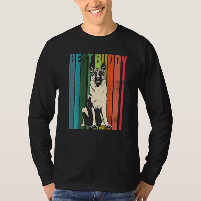 Camiseta Perro de raza Pastor Alemán Gsd  4 (Anverso)
