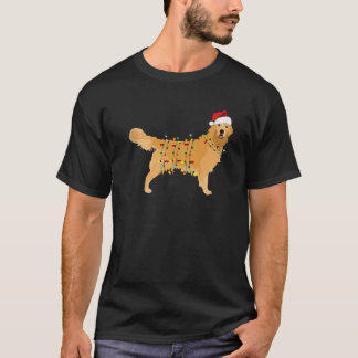 Camiseta Perro de raza Retriever Dorado con sombrero de San