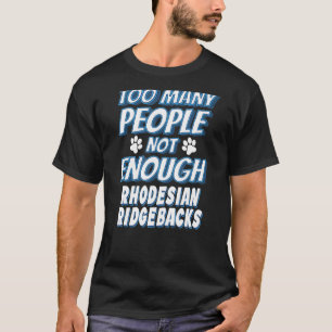 Camiseta Perro de raza Ridgeback de Rodesia Antisocial