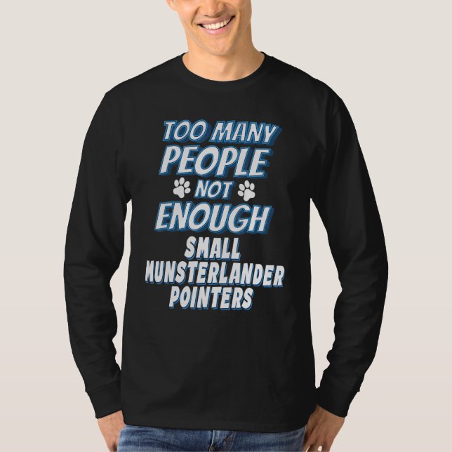 Camiseta Perro de raza Small Munsterlander Pointer Antisoci (Anverso)