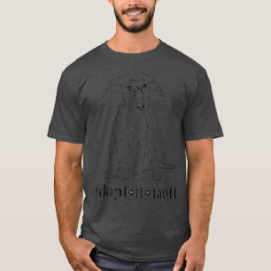 Camiseta Perro de rescate Adopta No Tiende Refugio