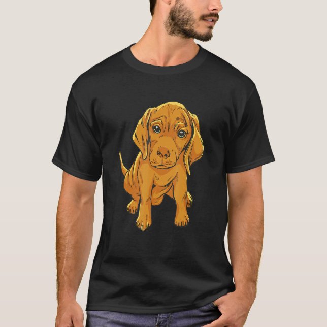 Camiseta Perro de Rescate Animal Ojo Triste Para Perro 1 (Anverso)