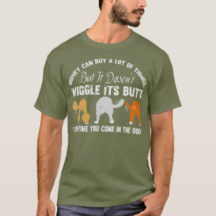 Camiseta Perro de rescate lindo amantes de la divertida mal