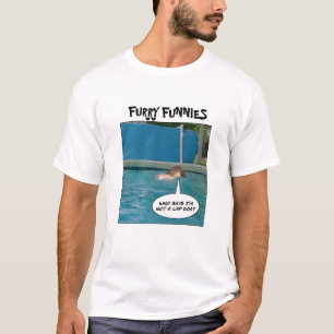 Camiseta ¿Perro de revestimiento de Funnies peludo "? "