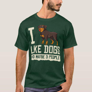 Camiseta Perro de Rottweiler cachorros Dueño Lover _14