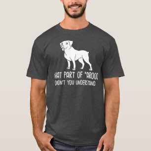 Camiseta Perro de Rottweiler cachorros Dueño Lover _16
