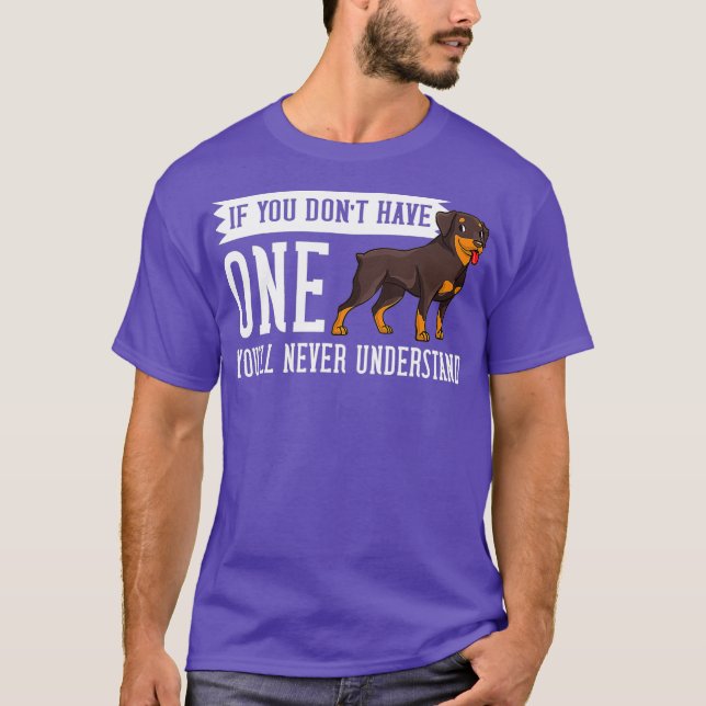 Camiseta Perro de Rottweiler cachorros Dueño Lover _26 (Anverso)