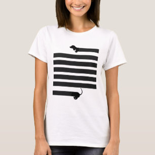 Camiseta perro de salchicha del dachshund