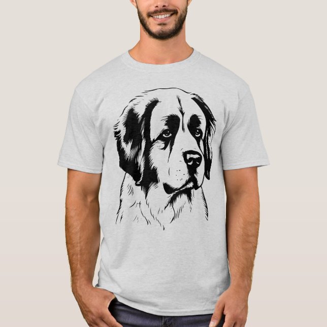 Camiseta Perro de San Bernardo (Anverso)