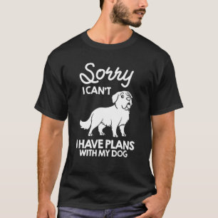 Camiseta Perro de San Bernardo Cachorros Dueño