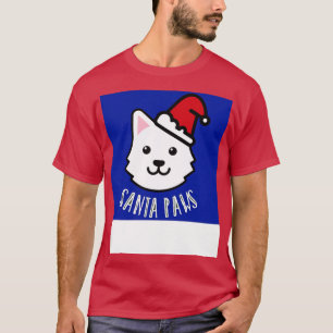 Camiseta Perro de Santa Paws TShirt