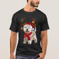 Perro de Santa westin, magnífico reno Navidades li