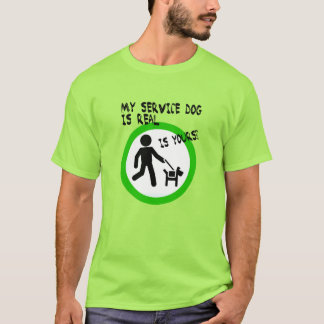 Camiseta Perro de servicio ADA T-Shirt