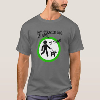 Camiseta Perro de servicio ADA T-Shirt