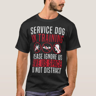 Camiseta Perro de Servicio en Entrenamiento Por Favor No