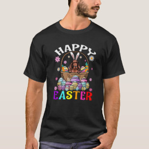 Camiseta Perro de Setter Irlandés Feliz Pascua de Huevos d
