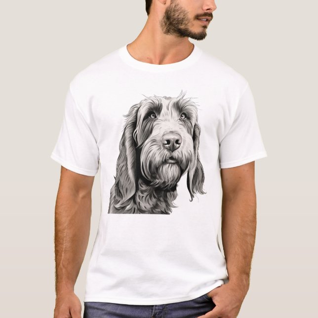 Camiseta Perro de Spinone Italiano (Anverso)