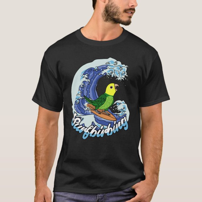 Camiseta Perro de Surfbiring I Amazon con doble cabeza amar (Anverso)