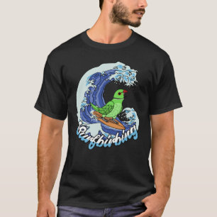 Camiseta Perro de Surfbiring I Ringneck indio verde