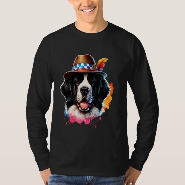 Camiseta Perro de Terranova (Anverso)
