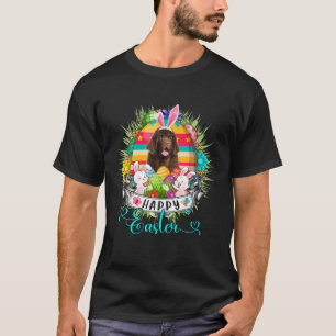 Camiseta Perro De Terranova En El Hap De Cestas De Huevos D