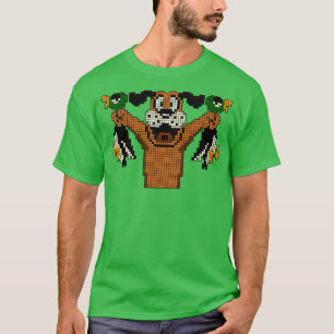 Camiseta Perro de videojuego de la caza del pato