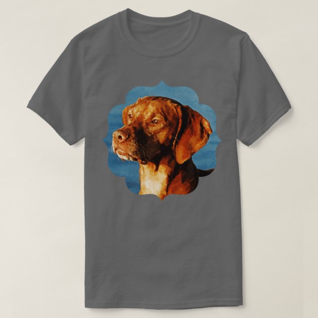 Camiseta Perro de Vizsla Hound húngaro (Diseño del anverso)