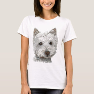 Camiseta Perro de Westie