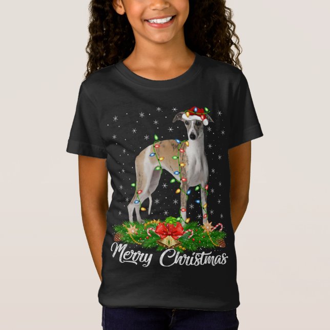 Camiseta Perro de Whippet Lover coincide con el Whippet Whi (Anverso)