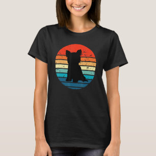 Camiseta Perro de Yorkshire Terrier Retro Vintage de los añ