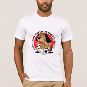 Camiseta Perro del autismo
