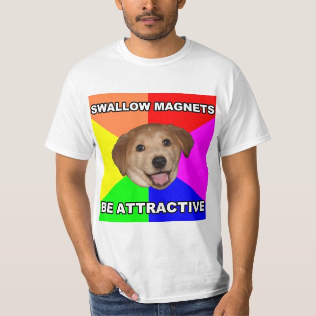 Camiseta Perro del consejo en los imanes (Anverso)