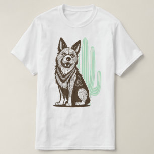 Camiseta perro del desierto