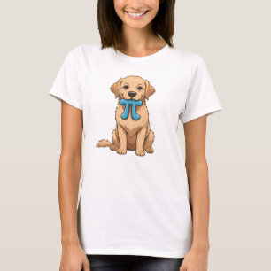 Camiseta Perro del Día de Pi con Símbolo de Pi Feliz Día