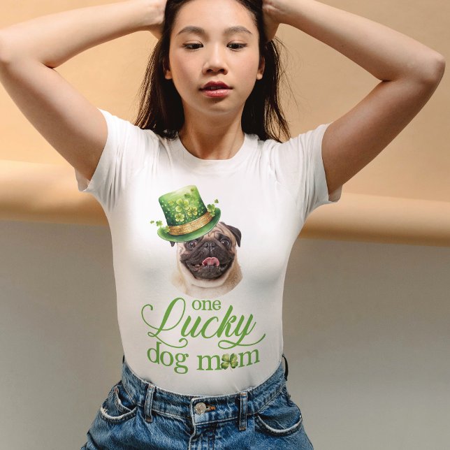 Camiseta Perro del Día de San Patricio con Personalizado de (Subido por el creador)