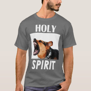 Camiseta Perro del Espíritu Santo ladrando
