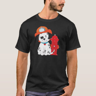 Camiseta Perro del fuego de Dalmation