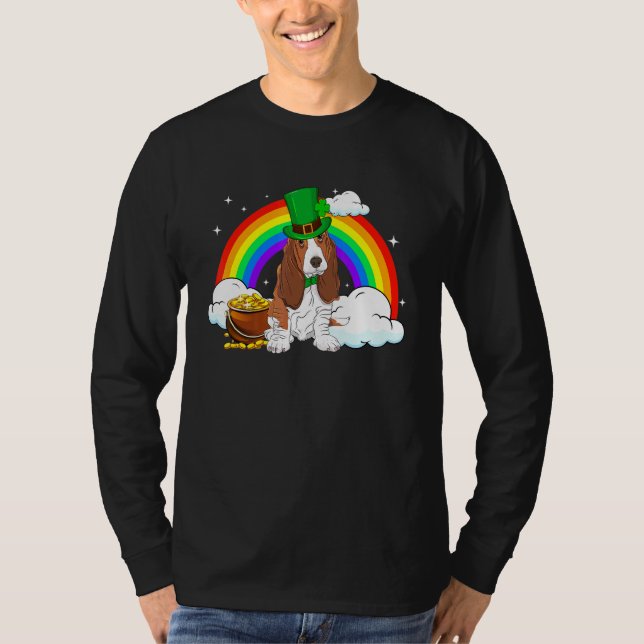 Camiseta Perro del Hound Basset (Anverso)