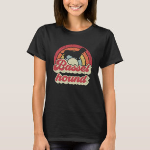 Camiseta Perro del Hound Basset Para Hombres Hombres Hound 