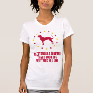 Camiseta Perro del leopardo de Catahoula