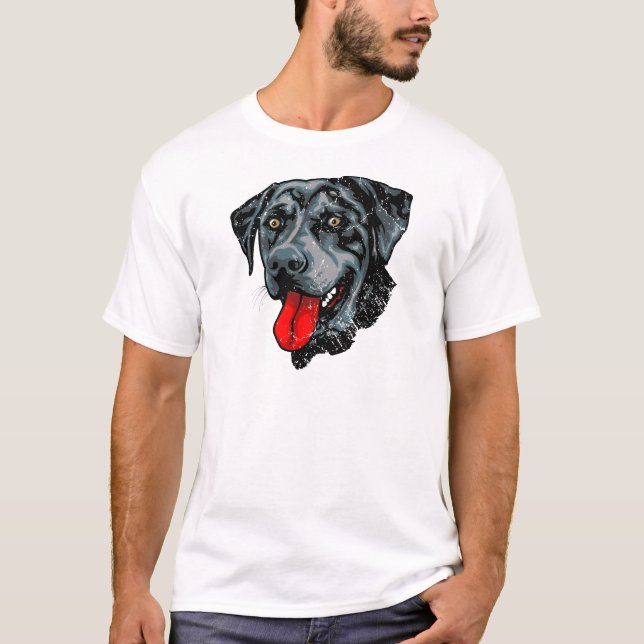 Camiseta Perro del leopardo de Catahoula (Anverso)