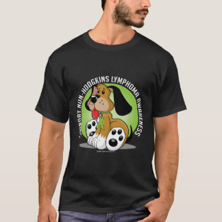 Camiseta Perro del linfoma de Non-Hodgkins