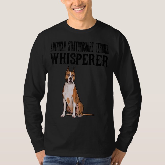 Camiseta Perro del norteamericano Staffordshire Terrier Wis (Anverso)