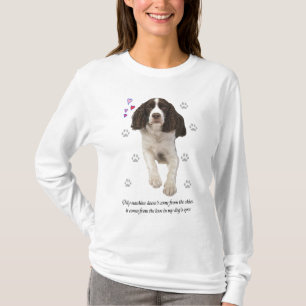 Camiseta Perro del perro de aguas de saltador inglés