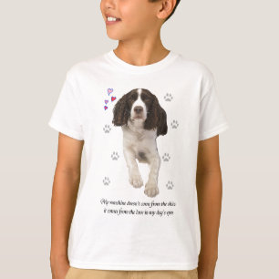 Camiseta Perro del perro de aguas de saltador inglés