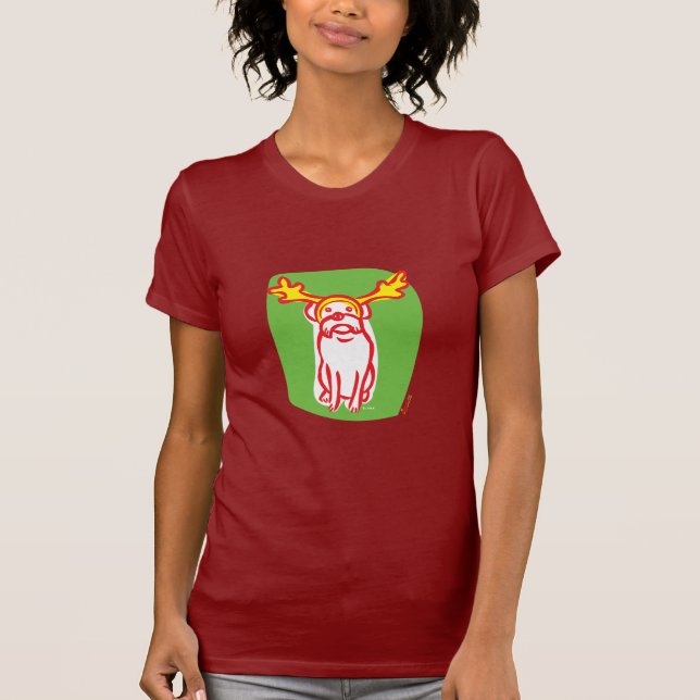 Camiseta Perro del reno del DOGMA (Anverso)