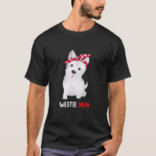 Camiseta Perro del Terrier Blanco de West Highland