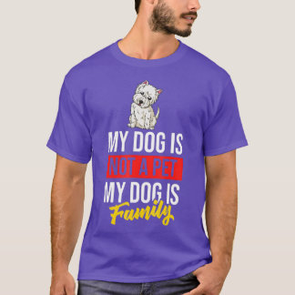 Camiseta Perro del Territorio del Oeste de Highland